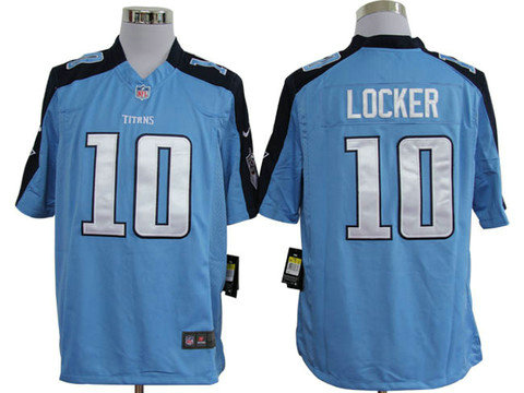 nfl blue Nike Game jerseys Tennessee Titans 10 Jake Locker IT.